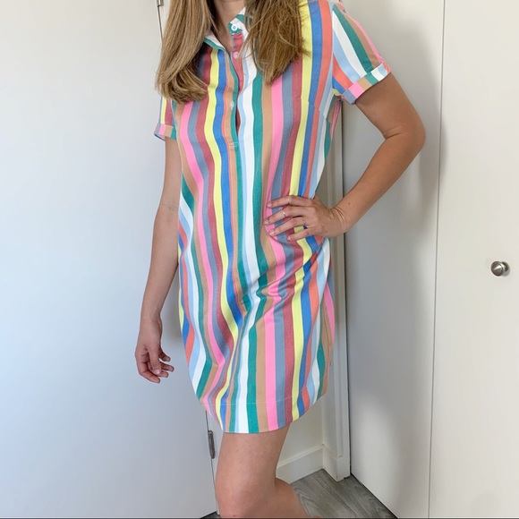 Vintage Dresses & Skirts - Multicolor vintage dress size L in EUC